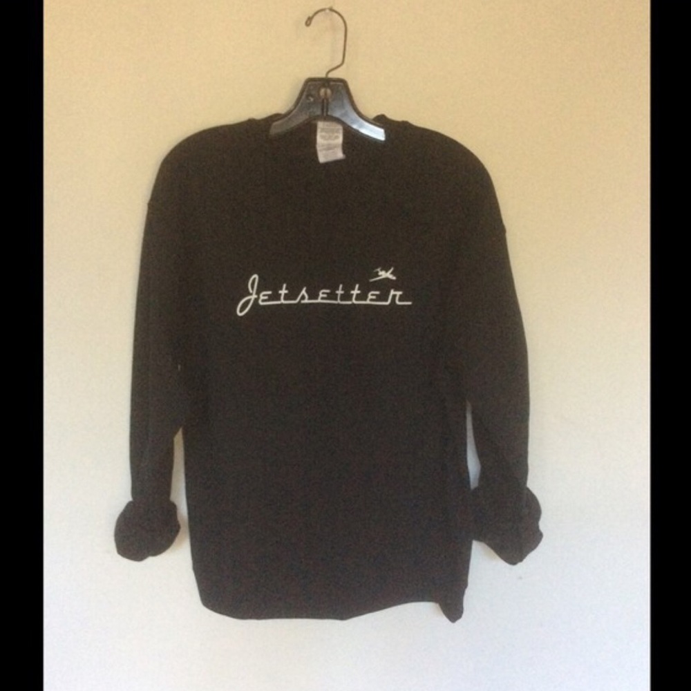 Jetsetter black sweatshirt - Picture 3 of 3